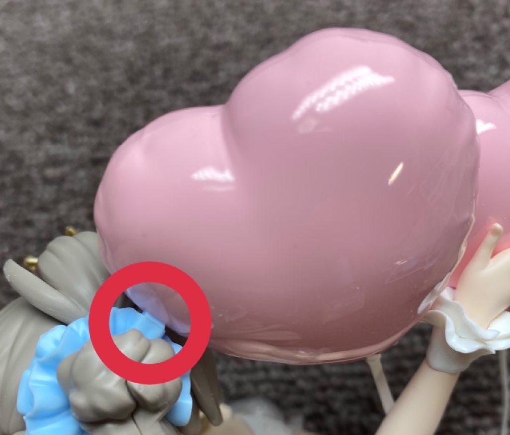 バンダイフィギュアライズラボ第三弾「南ことりちゃん」のハートの接続部1