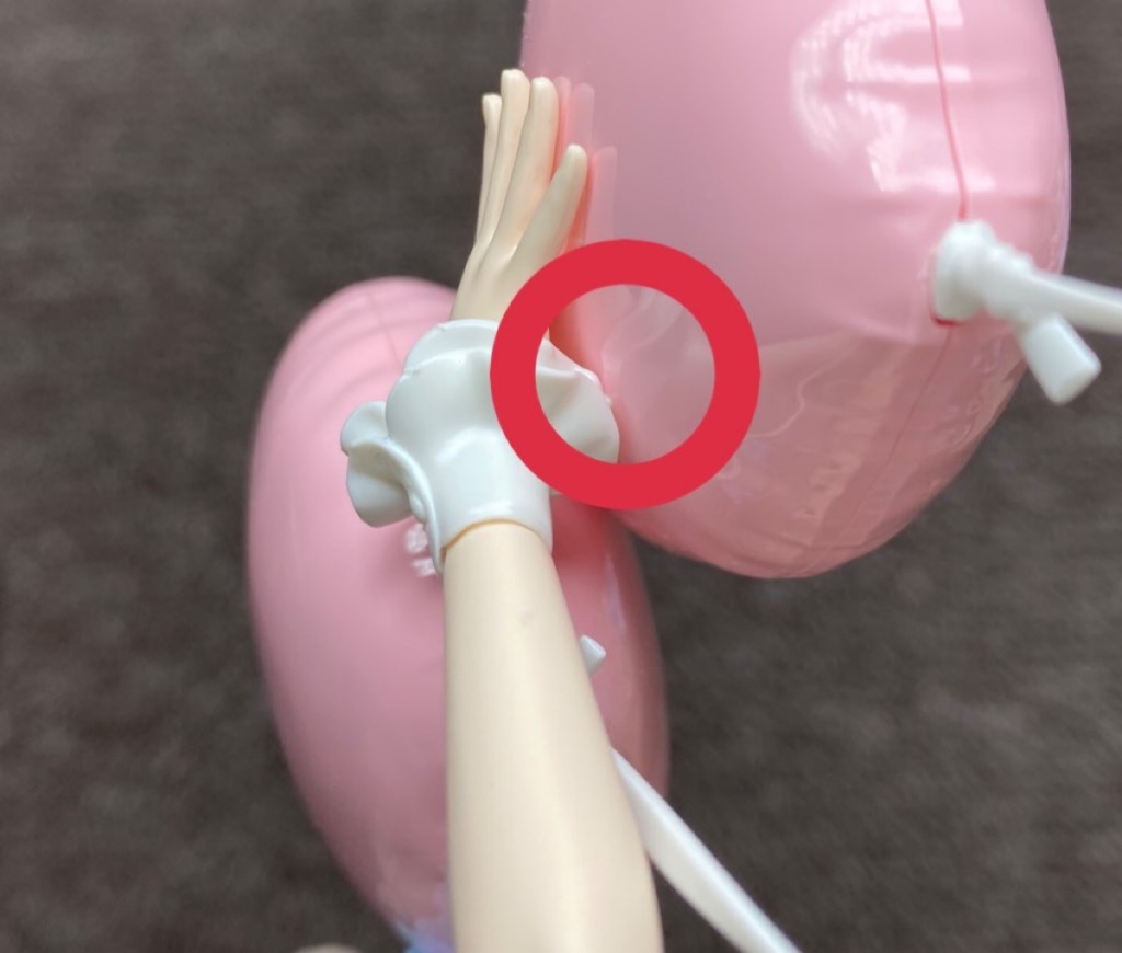 バンダイフィギュアライズラボ第三弾「南ことりちゃん」のハートの接続部2