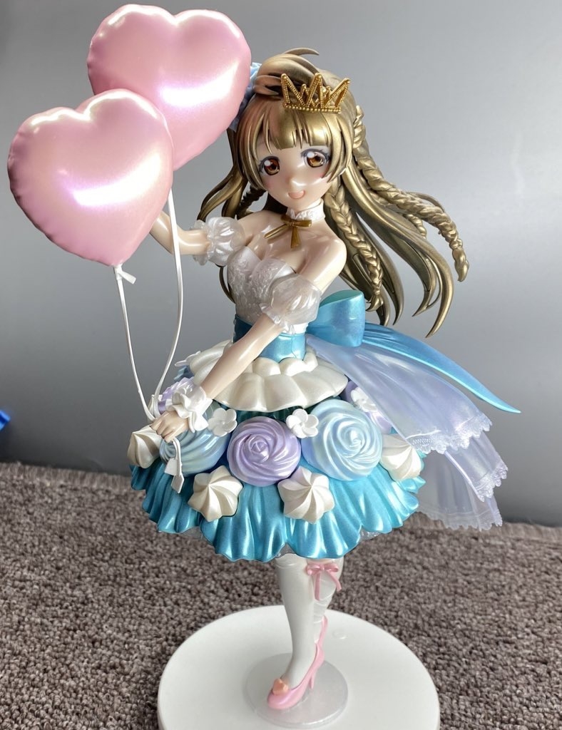 フィギュアライズラボの南ことりちゃんのつや消し前の状態