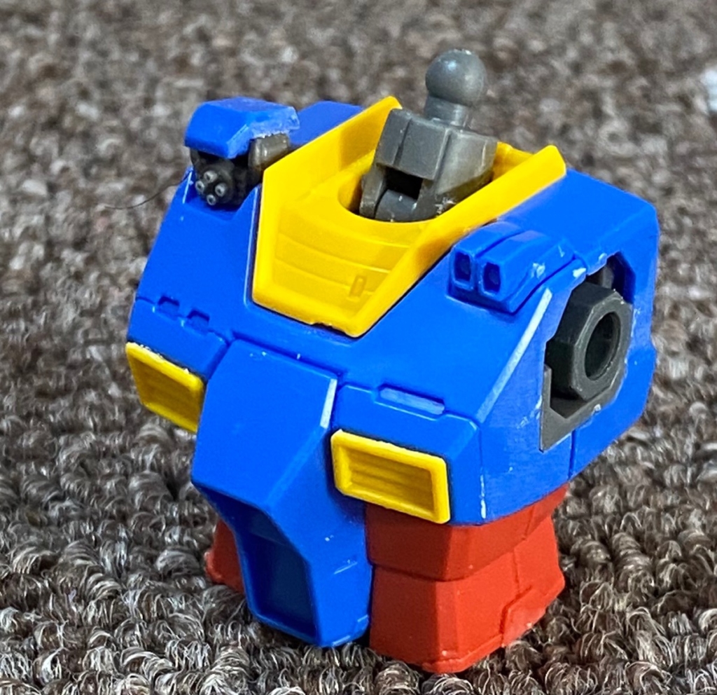 機動戦士ガンダムジ・オリジンHG026番「ガンダム」の初期型の胴体