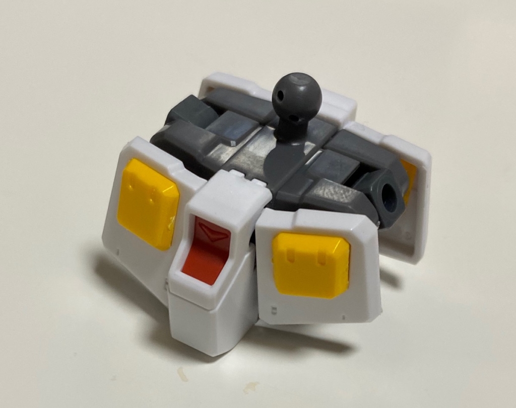機動戦士ガンダムジ・オリジンHG026番「ガンダム」の腰部分の組み立て