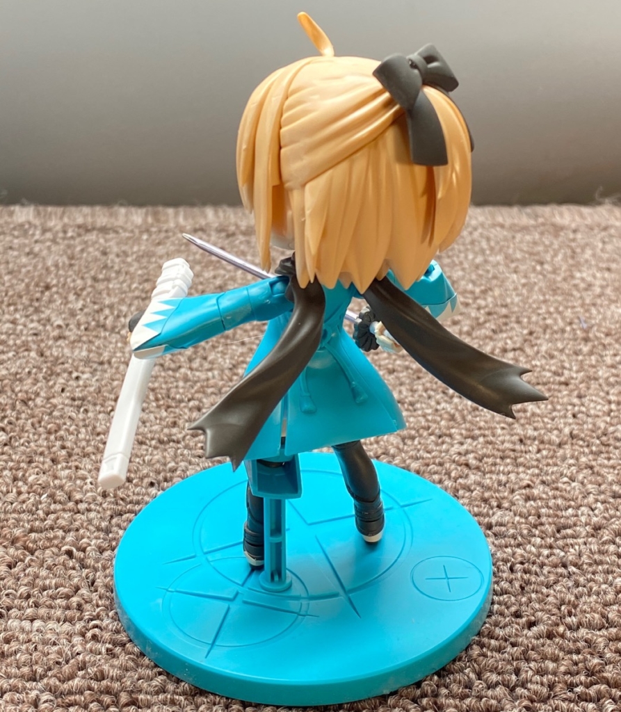 ぷちりっつ沖田総司の完成品後ろ姿