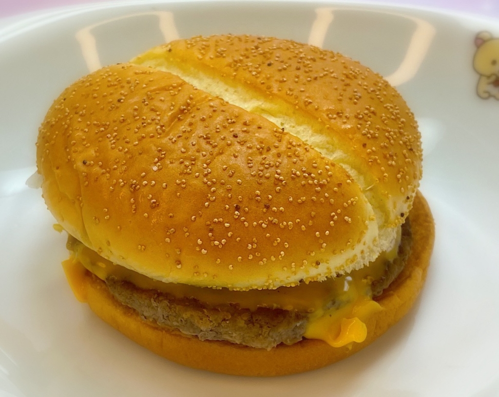 サムライマックのあぶり醤油風ダブル肉厚ビーフ