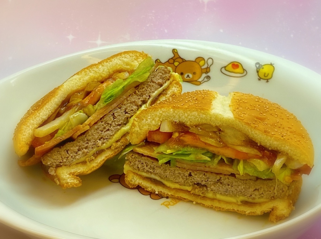 サムライマックあぶり醤油風ベーコントマト肉厚ビーフ