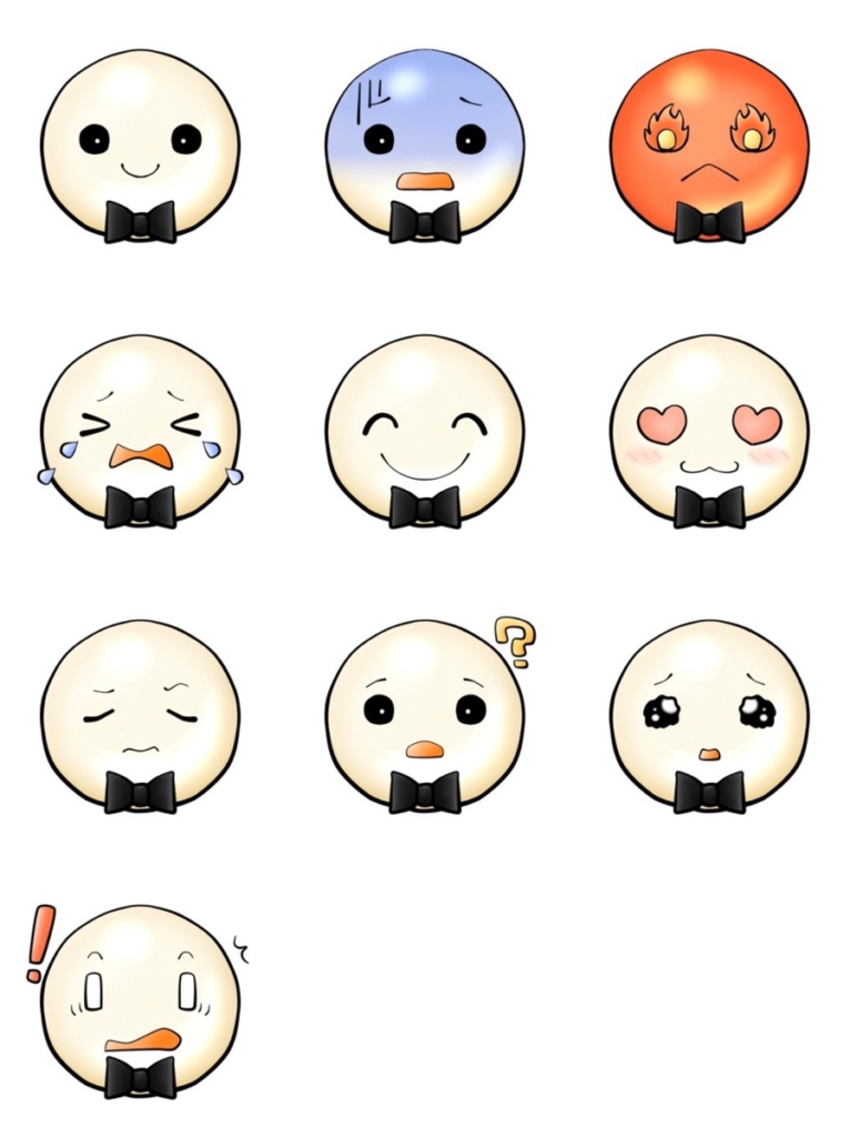 パールくん表情一覧