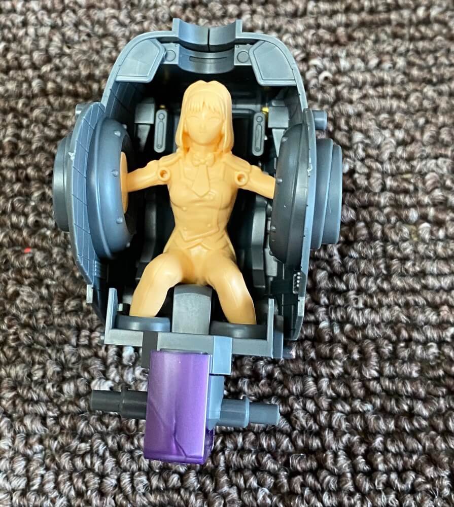 サクラ大戦2バンダイHG光武改「神崎すみれ機」の胴体作成