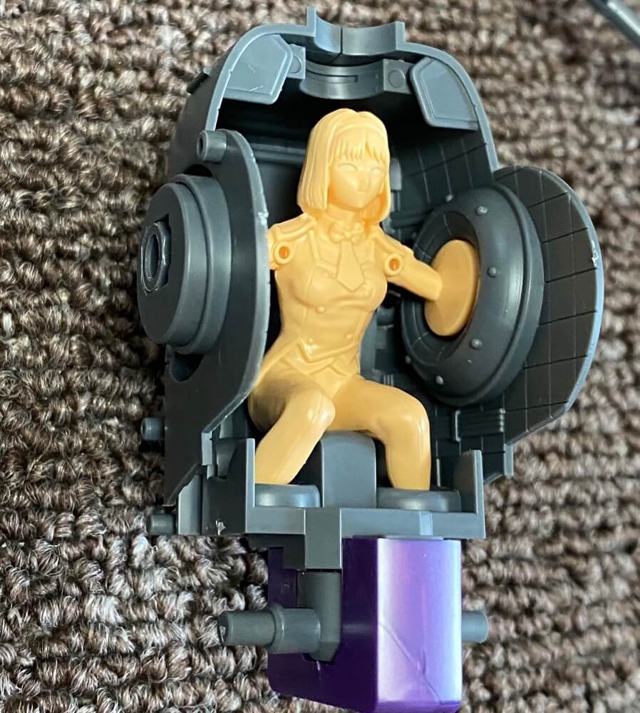 サクラ大戦2バンダイHG光武改「神崎すみれ機」の胴体作成