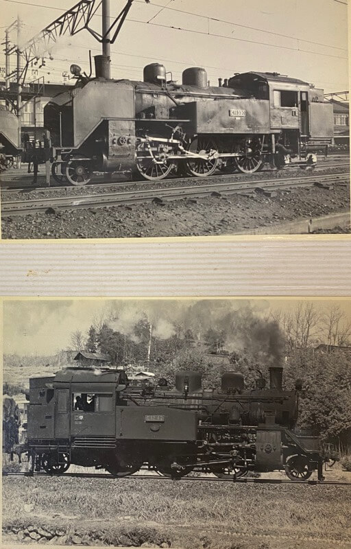 昭和のSL白黒写真