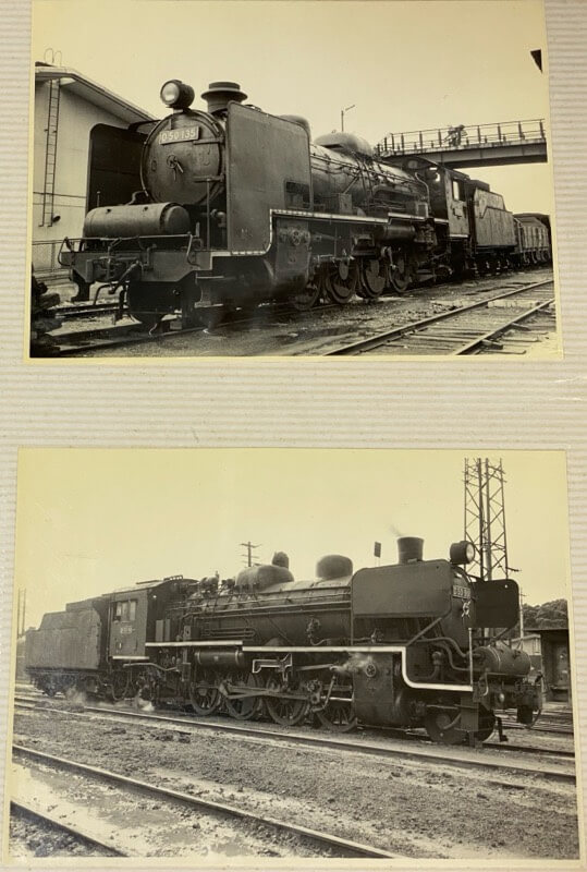 昭和のSL白黒写真