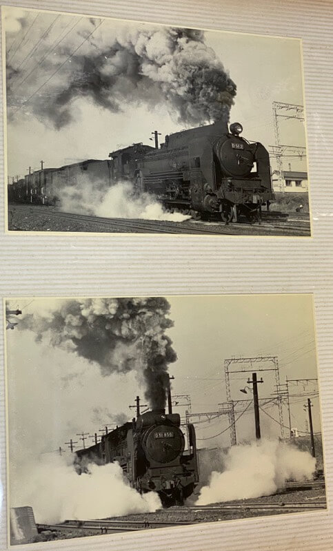 昭和のSL白黒写真