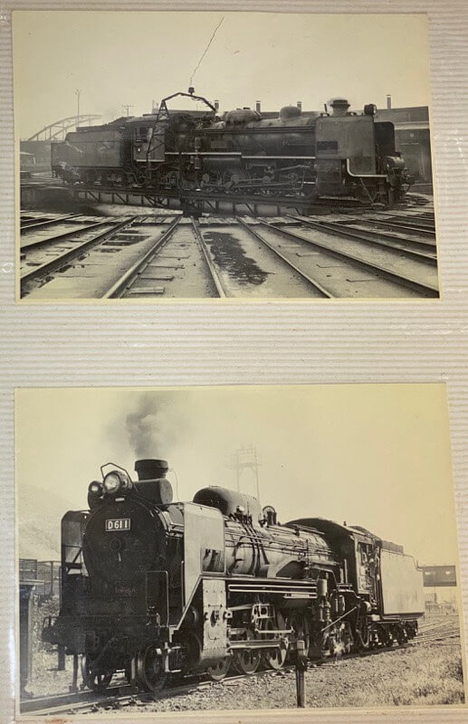 昭和のSL白黒写真