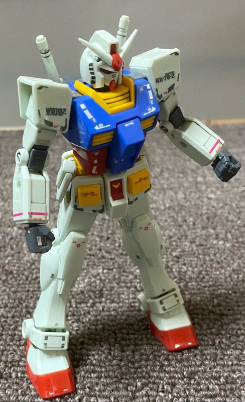 エントリーグレードガンダムにrgのガンダムデカールを貼った簡単フィニッシュのレビュー ガンプラ ページ 5 パール塗装のガンプラ などなど Since07